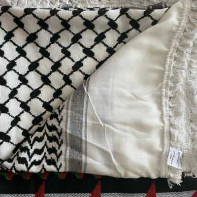 Palestine Embroidered Hirbawi® Kufiya