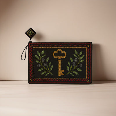 Mirath Pouch – Legacy of Return - Palestinian Embroidered Tatreez