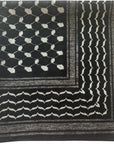 Midnight – Organic Cotton Keffiyeh Bandana