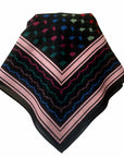 Midnight Prism – Organic Cotton Keffiyeh Bandana