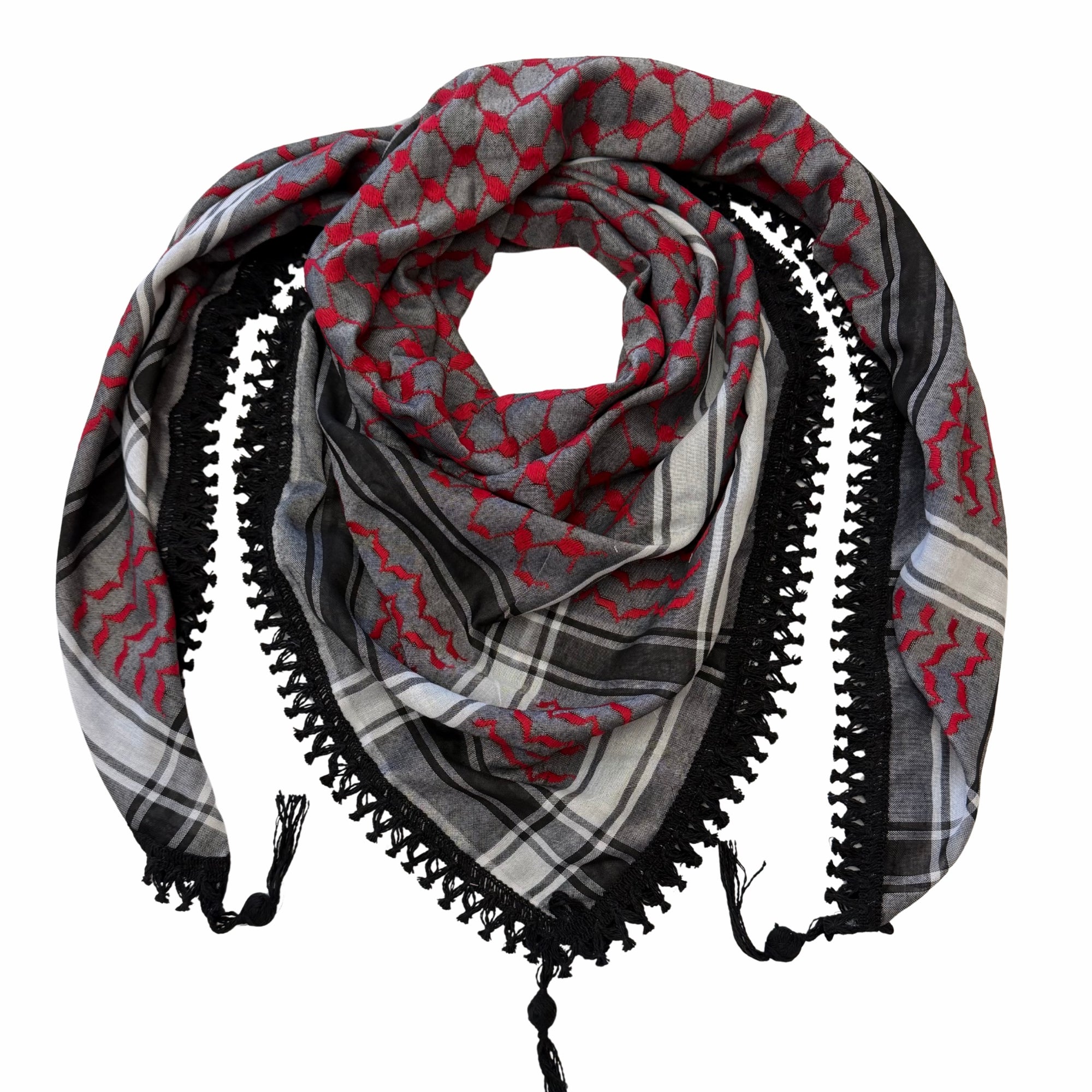 Black Thread Legacy Keffiyeh - Resistance Series