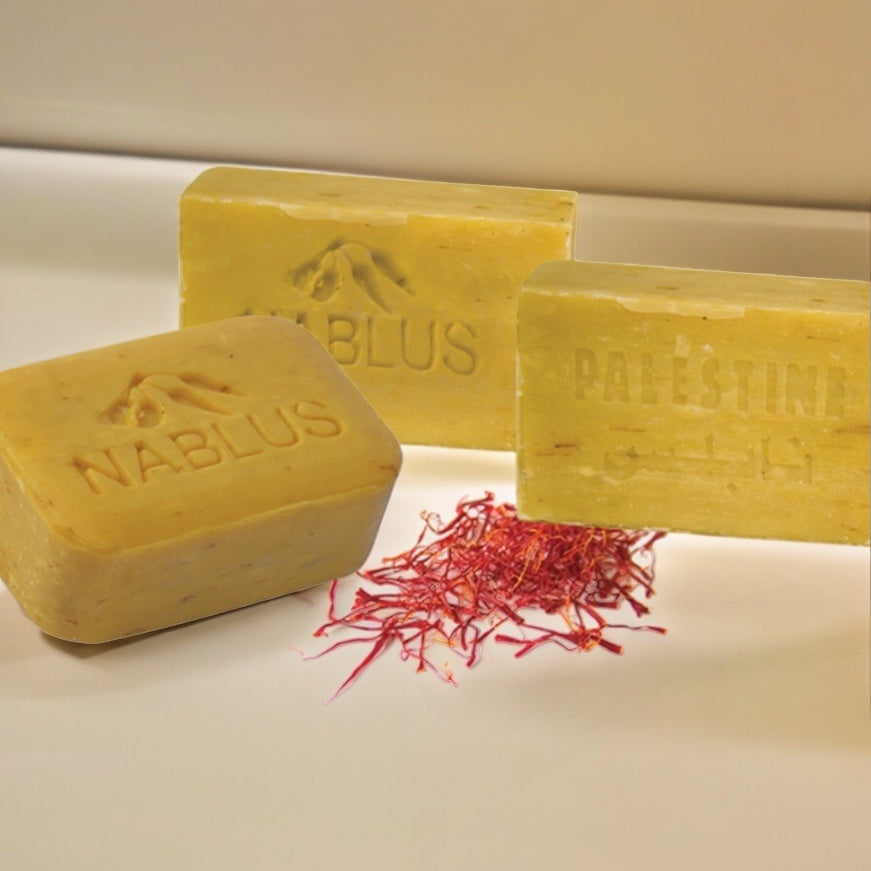 Saffron Nablus Soap - Purifying Care for All Skin Types