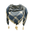 Azure Coast Keffiyeh – Peace of the Mediterranean Powder Blue/Sand