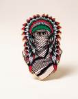 Native Resistance Alliance Warrior — Solidarity Enamel Pin