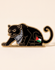 Black Panther of Unity Enamel Pin