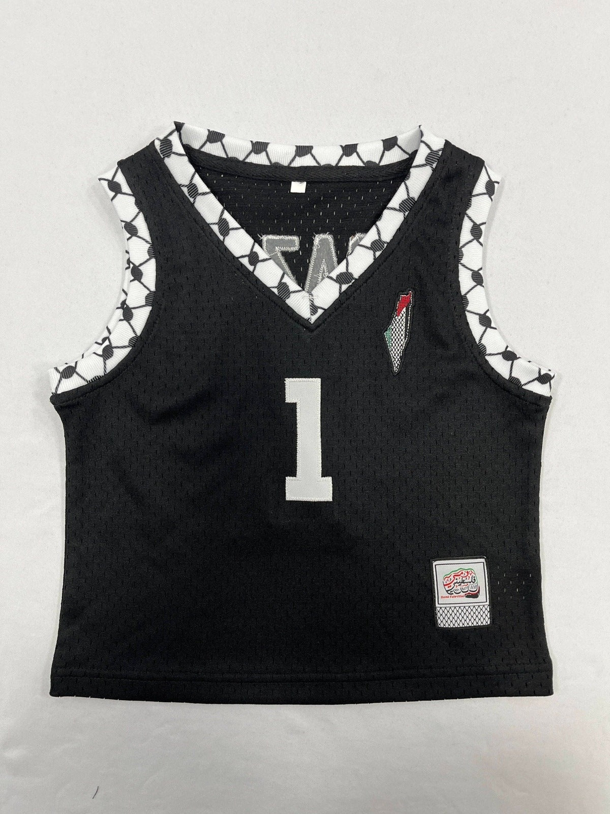 Kids Kufiya Basketball Jersey