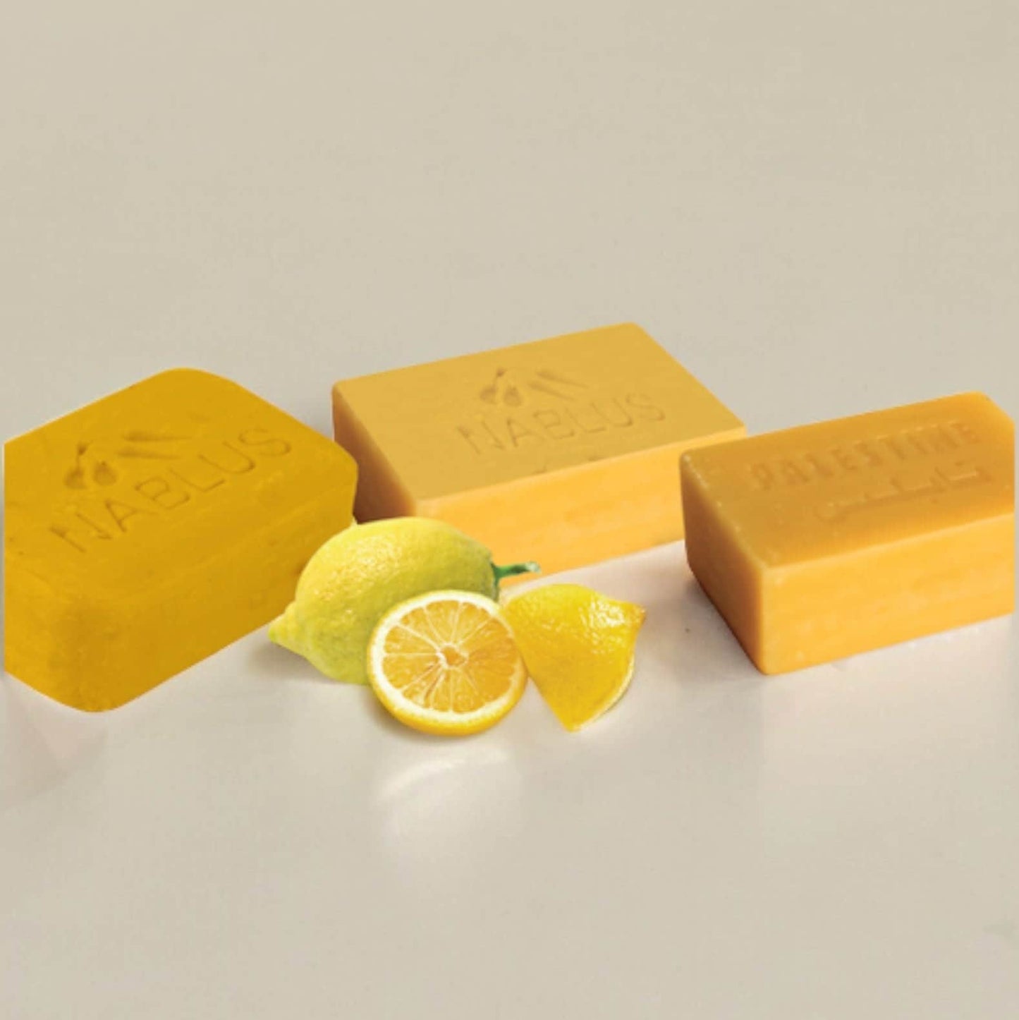 Lemon Nablus Soap - Fresh Zing for Your Whole Body