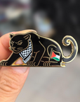 Black Panther of Unity Enamel Pin