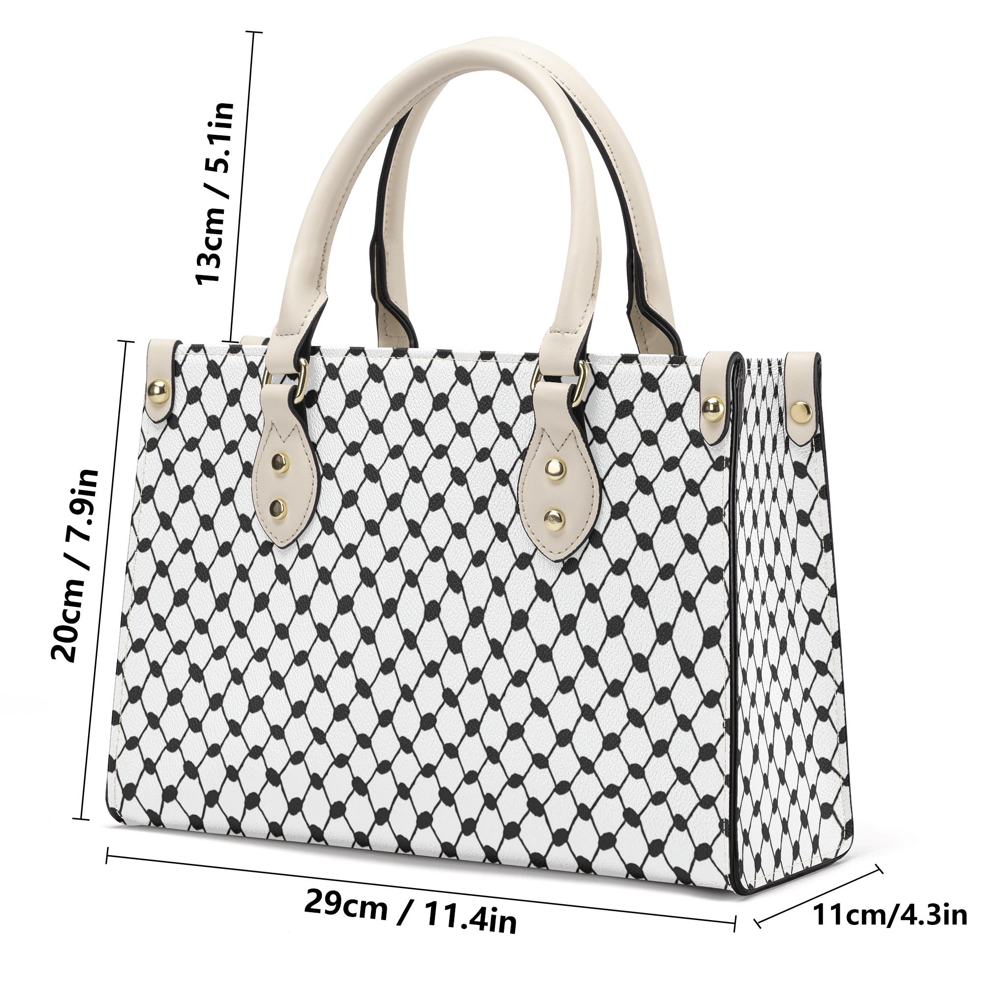 Kufiya Luxury Women PU Handbag