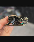 Black Panther of Unity Enamel Pin
