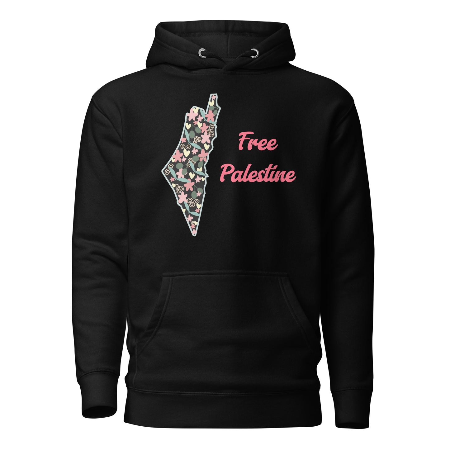 "Free Palestine" Hoodie - A Bold Statement of Hope and Solidarity