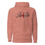 Embroidered "Palestine" Hoodie with Watermelon Slice Design