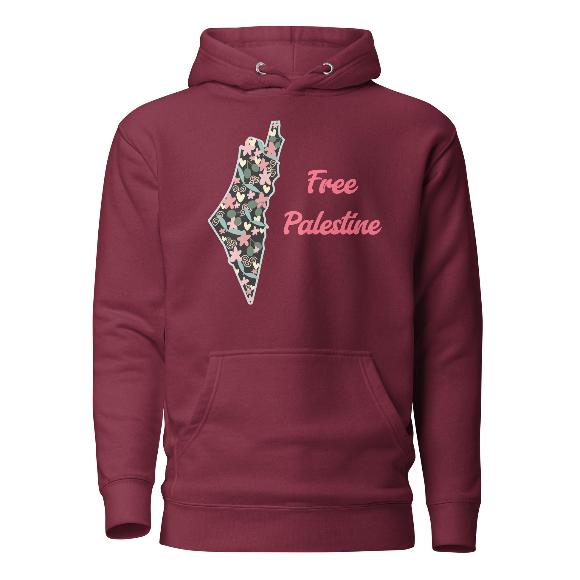 "Free Palestine" Hoodie - A Bold Statement of Hope and Solidarity