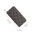 Keffiyeh Pattern Black Wallet