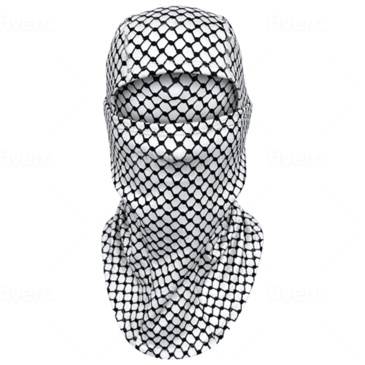 Sport Kufiya Style Ski Mask