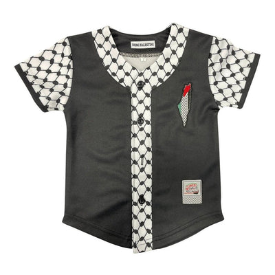 Kids Kufiya Baseball Jersey