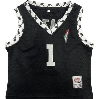 Kids Kufiya Basketball Jersey